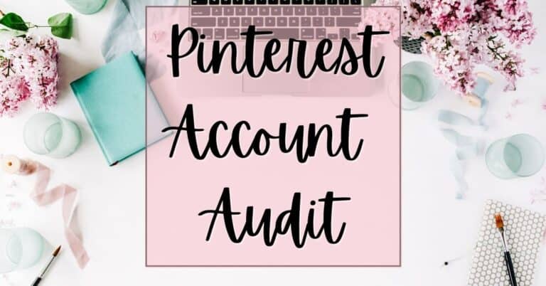 Pinterest Account Audit