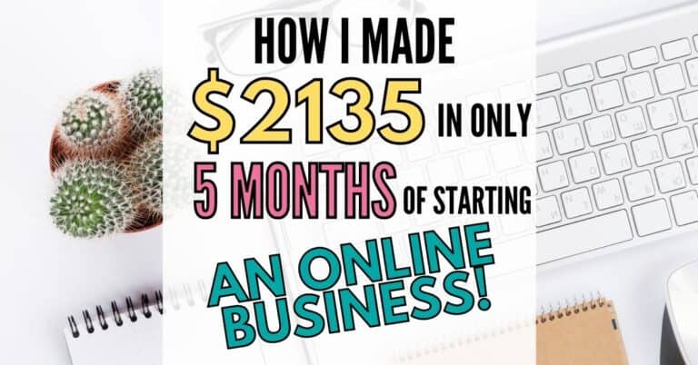 April Blog Report: How I made $2135 in FIVE months!